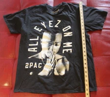 2Pac Tupac Shakur All Eyez On Me Bravado Graphic T Shirt Size Medium