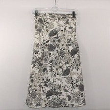Old Navy Strapless Flower-Print Dress - Size 4