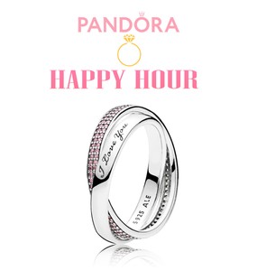 Auténtica Pandora Dulce Rosa Promesa Anillo De Plata ALE 925 196546PCZ  Talla 8.5 | eBay