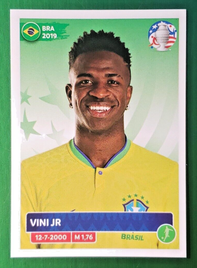 Vinicius Junior #BRA18 Brazil - Panini Copa America 2024 | eBay