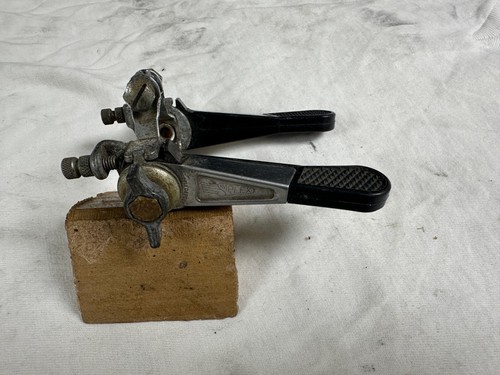 Vintage Simplex Prestige Downtube Shifter Levers Friction France 28.6 Clamp-on - Picture 4 of 6