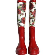 Dolce&Gabbana Women's Rain Boot Red for sale | eBay