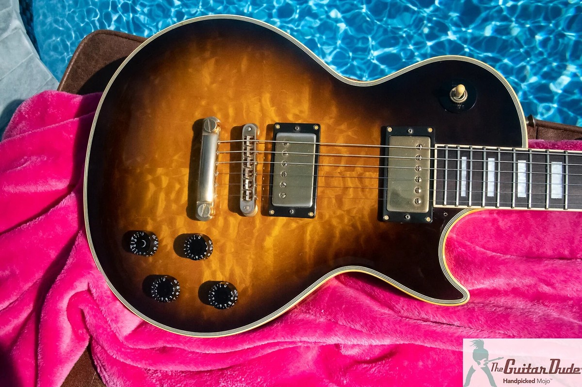 1992 Orville by Gibson LPC-QM Les Paul Custom - KILLER Quilt Top