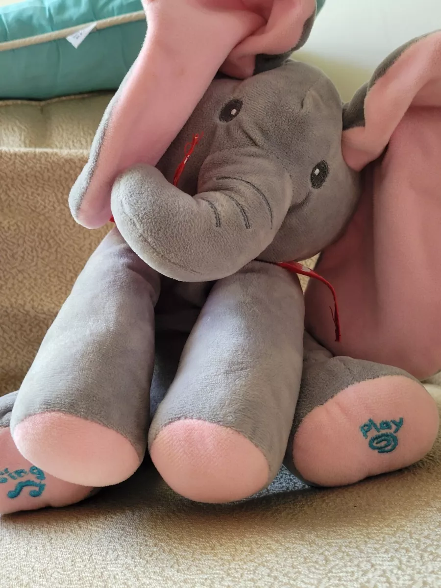 Peek A Boo Ear Flappy Singing Elephant eBay