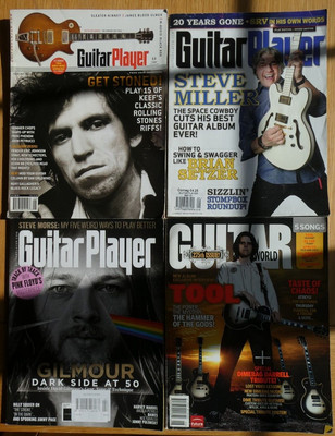 Guitar Player / Guitar World Magazin Konvolut x 4