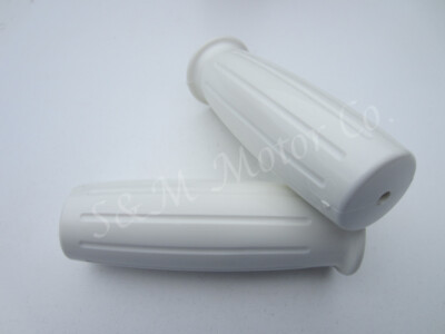 AMAL 366/012 HANDLEBAR GRIP WHITE TRIUMPH TIGER BONNEVILLE BSA NORTON MATCHLESS