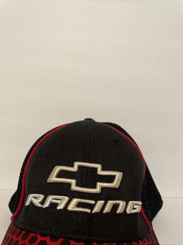 Sombrero ajustado elástico vintage Chevrolet Racing GM talla única para la mayoría Foto 2 de 4