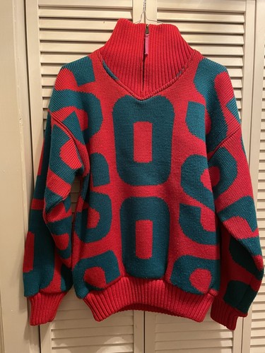 SOS ski Sweater lined windproof Wool 