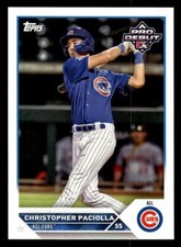 2023 Topps Pro Debut #PD-195 Christopher Paciolla Card ACL Cubs