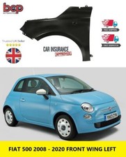 FIAT 500 FRONT WING 2008 - 2015PASSENGERS SIDE LEFT NEW PRIMED READY TO PAINT