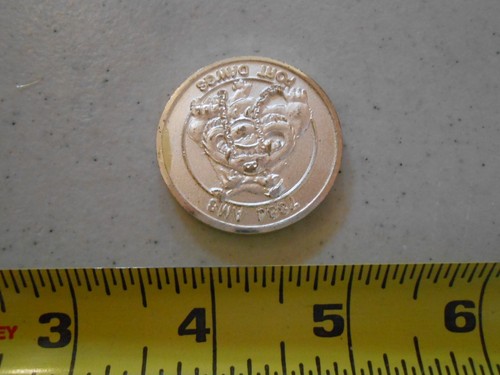 RARE NUMBERED 733 AMS KADENA JAPAN AIR MOBILITY FORCE US MILITARY CHALLENGE COIN - Picture 2 of 3