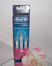 3 Oral-B Sensitive Gum Care Clean Replacement Tooth Brush Head Toothbrush Refill