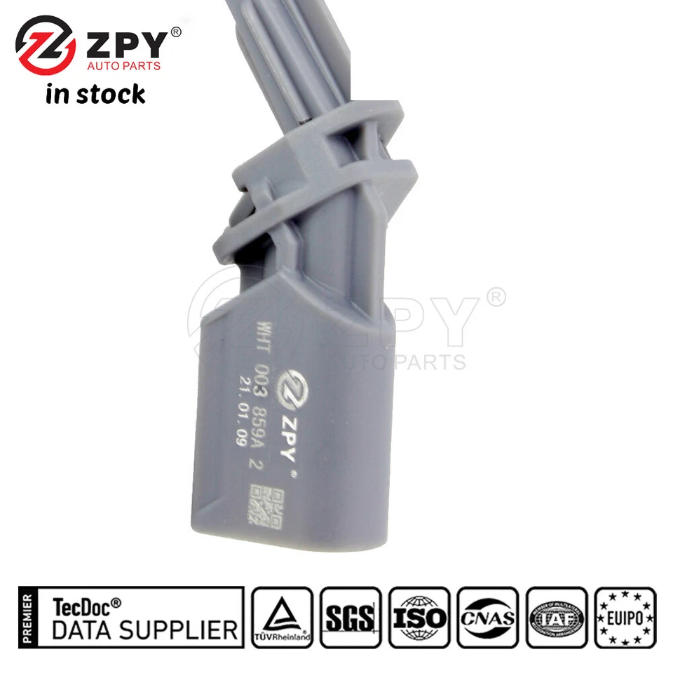 ZPY ABS Rear Left Sensor For VW Golf Jetta Passat Audi Q3 A3 Skoda WHT 003 859A - Image 2 of 4