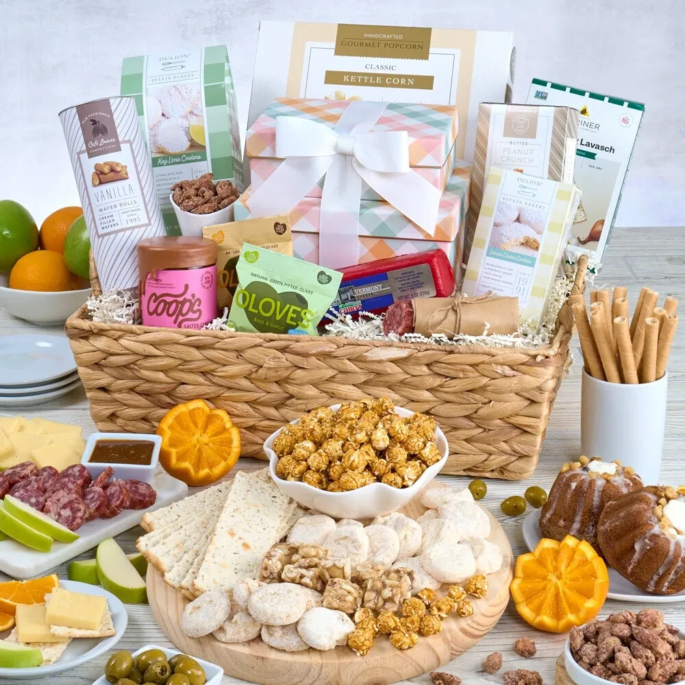 Premium Fruit, Baked Goods More Gift Basket by