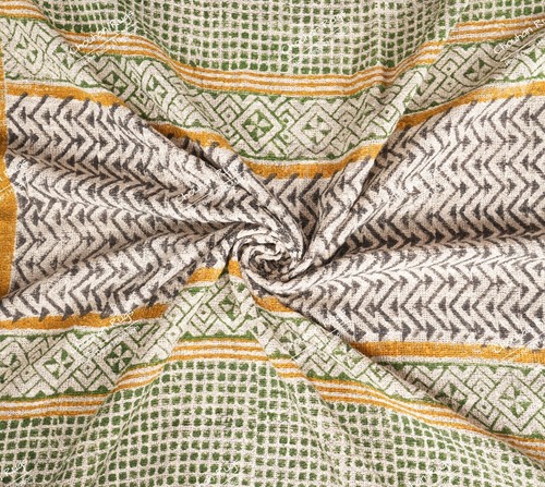 Hand Loomed Cloth Soft Cotton Blanket 50"x70" Boho Decor Vintage Throws Blankets - Picture 8 of 8