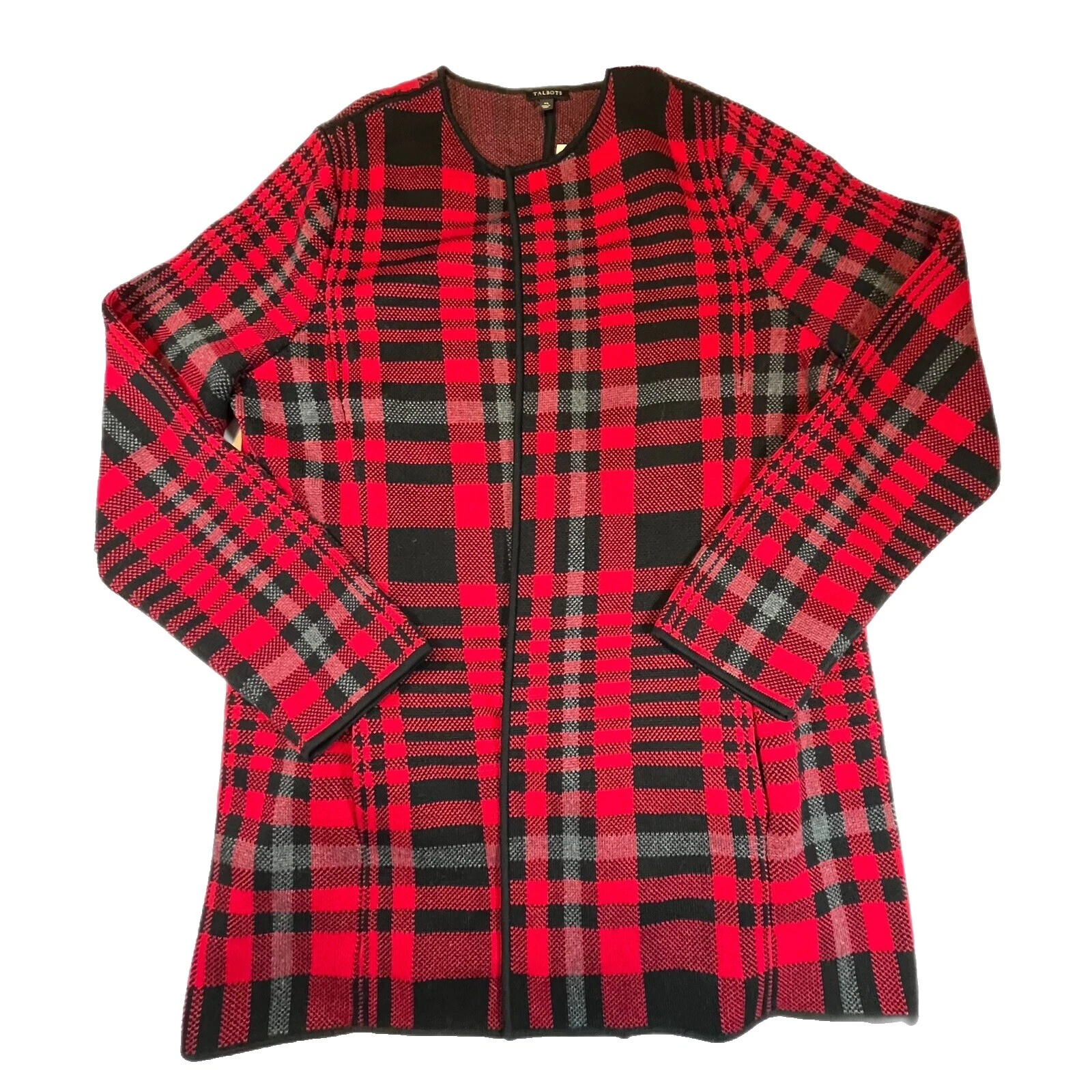 Suéteres para mujer a cuadros Talbots