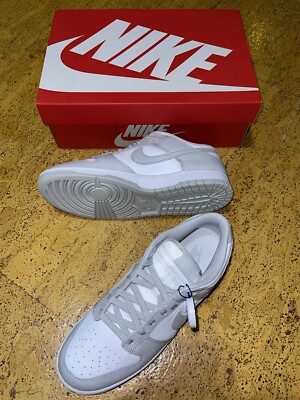NIKE DUNK LOW RETROWHITE/GREY FOGBLANC/GRIS GRENQUILLE US 9,5 UK 8,5 EUR 43