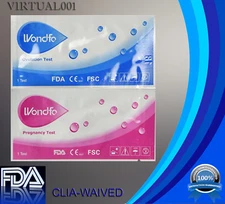 WONDFO 40 ovulation and 10 pregnancy (40 LH+10 HCG) test strips 