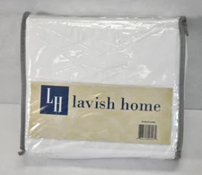 Lavish Home Brushed Microfiber Sheet 4 Piece Bed Linen Queen Size White