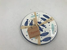 Signature Ceramic 7in Fish Trivet Set of 2 BB02B25019