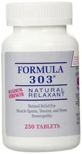 	Dee Cee Labs Formula 303 Maximum Strength All-Natural Relaxant Tablet 250 Ta...