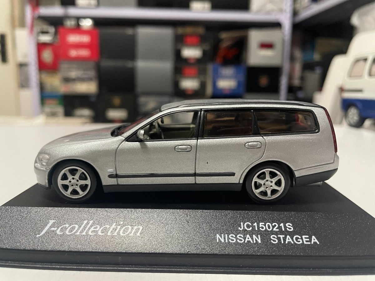1:43 JC Nissan STAGEA 300RX Wagon touring car model silver | eBay