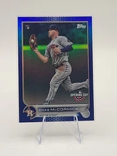 2022 Topps Chrome - Chas McCormick #43 Blue Refractor (RC)