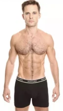 Hurmoso Boxer Brief Size Medium Black Colored Sexy Mens Underwear 