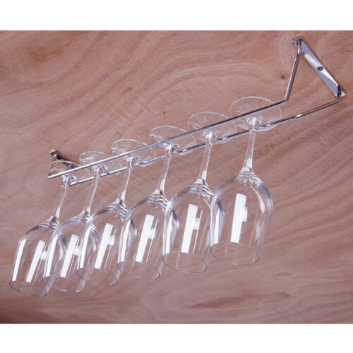 27/35cm Wine Rack Champagne Glass Cup Holder Stainless Hanger Kitchen
