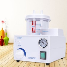Portable Dental Phlegm Suction Unit Emergency Medical Vacuum Aspirator Machine