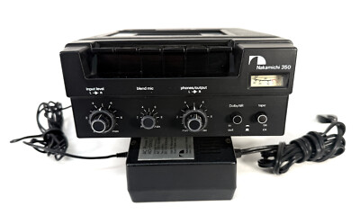 Nakamichi 350 Two Head Cassette Deck   Non Smoking   Exc Phys Cond   You Fix