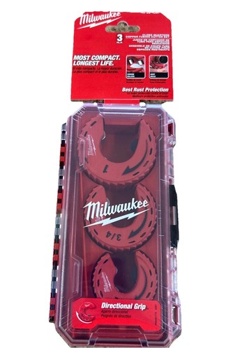 MILWAUKEE 48-22-4267 3 Pc CLOSE QUARTERS COPPER TUBING CUTTER SET - BRAND NEW