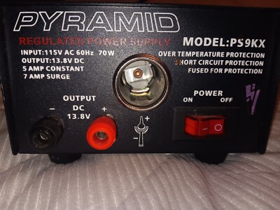 PYRAMID POWER SUPPLY FOR CB RADIO | eBay