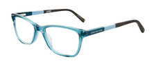 JONES New York J236 Teal Plastic Optical Eyeglasses Petite Frame 48-15-135 J236