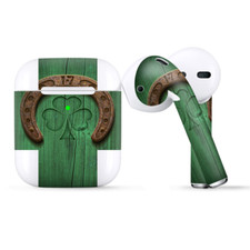 Skins Wraps compatible for Apple Airpods Lucky Horseshoe