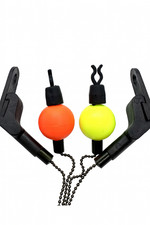 OLAX Bobbin Hangers,Ball Chain Bite Indicators 2 Pack,Carp Fishing  Easy Remove
