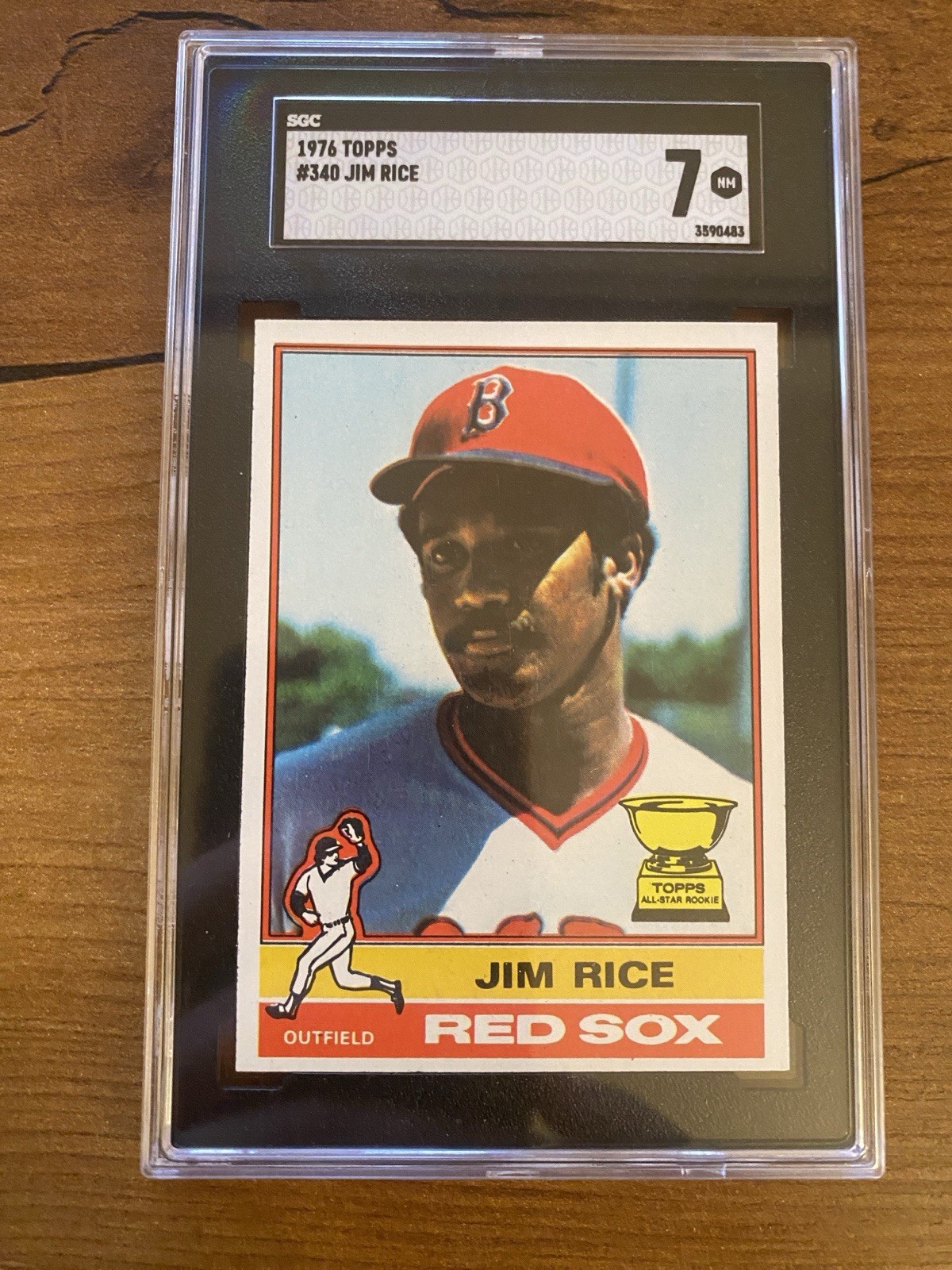 1976 Topps Jim Rice #340 SGC 7 NM