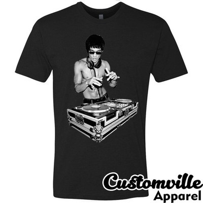  DJ Lee Inspired by Bruce T Shirt Funny Tony stark kung fu movie fans gift tee