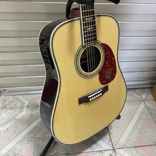 D45 41 inches solid spruce Acoustic electric guitar with pickup rosewood finger