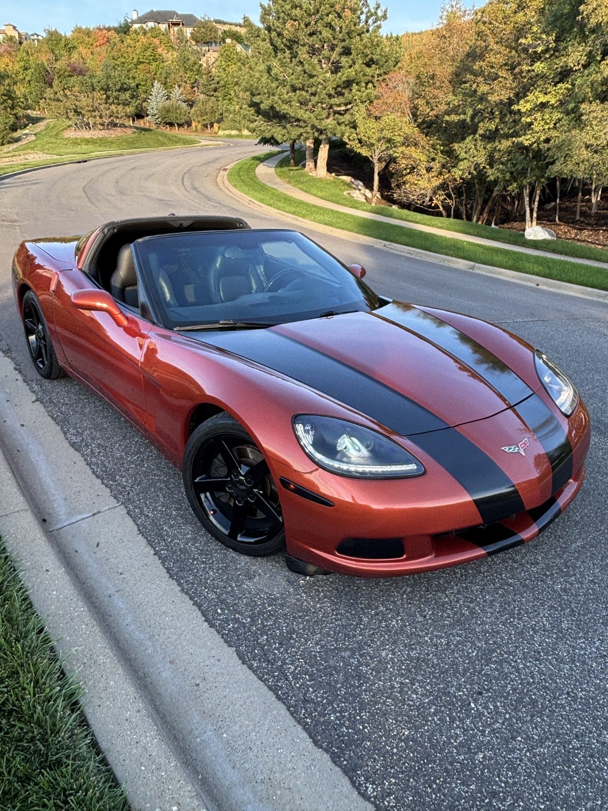 2005 Orange Chevrolet Corvette   | C6 Corvette Photo 7