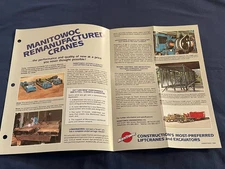 Manitowoc Remanufactured Cranes Dealer Sales Brochure