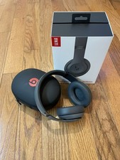 Gray Beats by Dr. Dre Studio3 Headphones With Box  Case, Needs Work