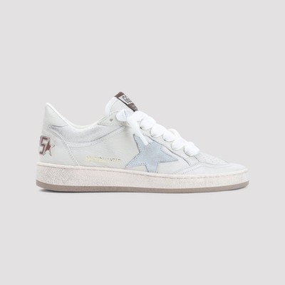 GOLDEN GOOSE Ballstar Women's Cream/Blue Sneakers New