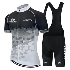 Radtrikot Set Herren Langarm Kurzarm Fahrradtrikot MTB Atmungsaktiv