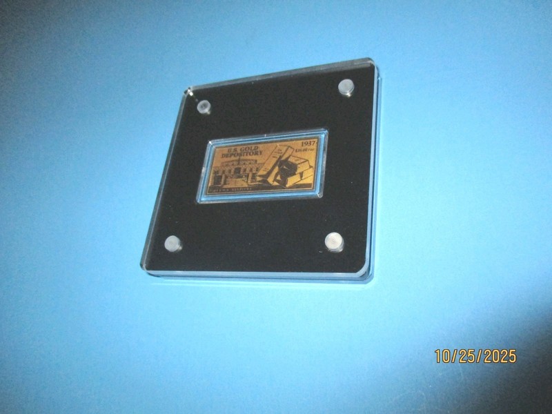 U.S. Gold Depository - Fort Knox Pure Gold Ingot