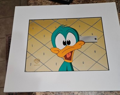 Tiny Toons Animated Series Plucky Duck Close up Cel The Potty Years  