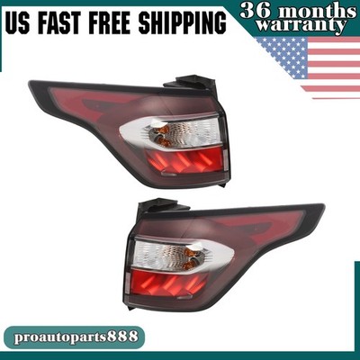 For Ford Escape Kuga 2017-2019 18 Rear Outer Tail Lights Brake Lamps Right+Left