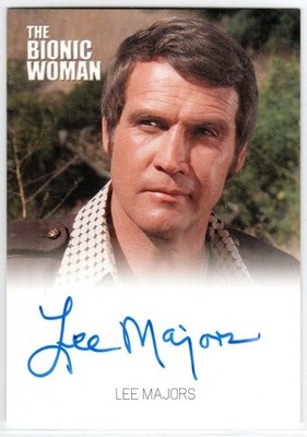 THE COMPLETE BIONIC COLLECTION LEE MAJORS AS COL. STEVE AUSTIN AUTOGRAPH EL