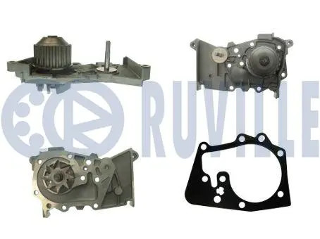 Pompe à eau Dacia Clio 2005 avec turbine anti-cavitation pour refroidissement