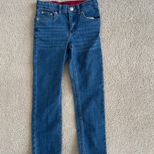 Levi  s Boys  511 Comfort Stretch Jeans Adjustable Waist Blue Youth Size 7
